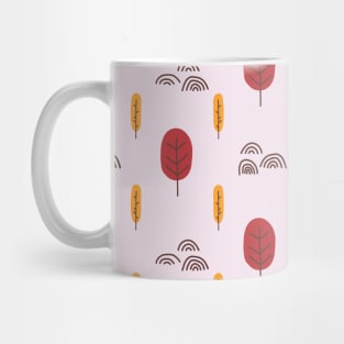 Autumn Landscape Mod Art Mug